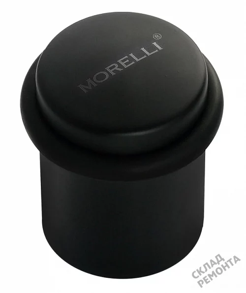 Фото Дверной ограничитель Morelli DS3 BL черный – купить в Якутске: цена, описание, фото. Интернет-магазин. 1
