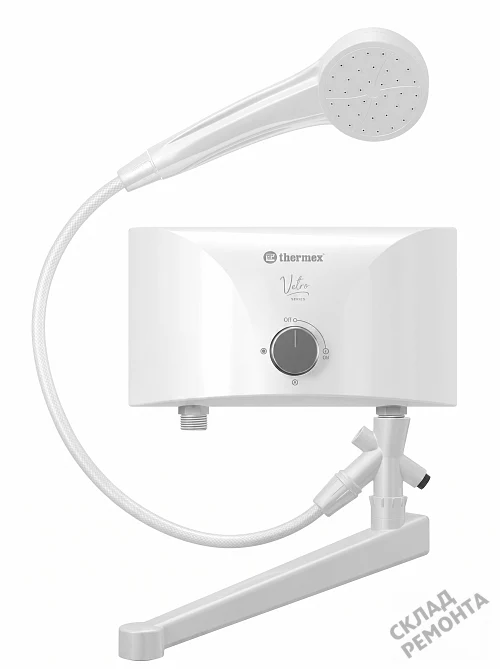 Фото Водонагреватель проточный Thermex Vetro 6500 combi – купить в Якутске: цена, описание, фото. Интернет-магазин 2