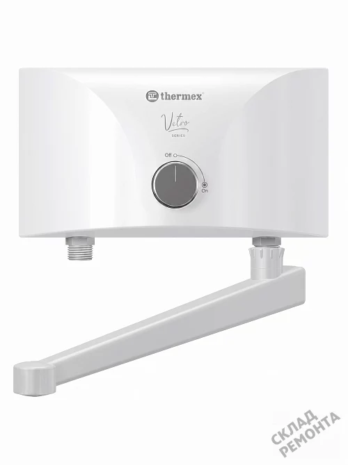 Фото Водонагреватель проточный Thermex Vetro 5500 tap – купить в Якутске: цена, описание, фото. Интернет-магазин 2