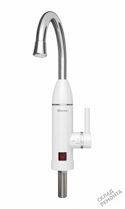 Фото Водонагреватель проточный Thermex Hotty 3000, 3 кВт – купить в Якутске: цена, описание, фото. Интернет-магазин 1