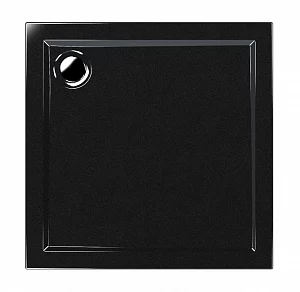 Поддон душевой Метакам Apart Black акрил квадратный 100*100