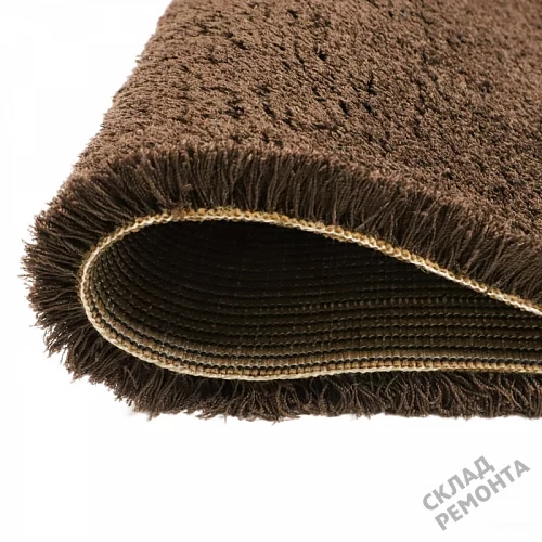 Фото Ковролин OZ Kaplan Gold Shaggy 01800A d. brown коричневый – купить в Якутске: цена, описание, фото. Интернет-магазин 3