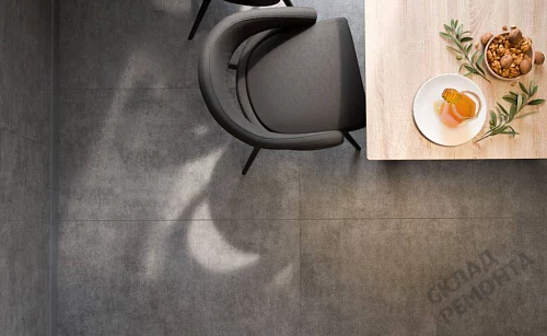 Фото Керамогранит матовый Steppe Ceramics Urban Grey серый 600*1200*10 – купить в Якутске: цена, описание, фото. Интернет-магазин 2