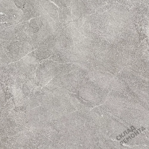 Фото Керамогранит матовый Alma Ceramica Риалто GFU04RLT07R серый 600*600*9 – купить в Якутске: цена, описание, фото. Интернет-магазин 1