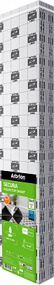 Подложка гармошка Arbiton SECURA AQUASTOP SMART 2,2 мм под ламинат и паркет серая
