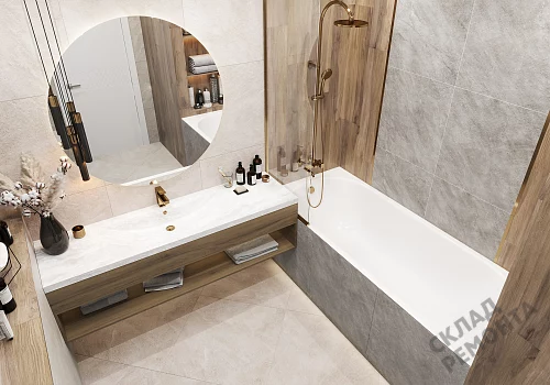 Фото Керамогранит матовый Alma Ceramica Риалто GFU04RLT04R бежевый 600*600*9 – купить в Якутске: цена, описание, фото. Интернет-магазин 3