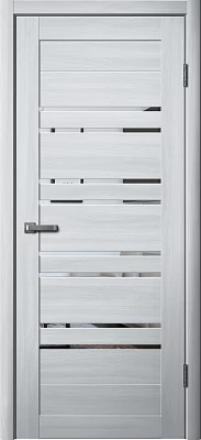Дверь FlyDoors Ла Стелла 282 ясень пепельный, экошпон, зеркало