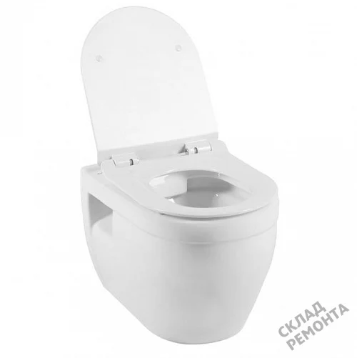 Фото Унитаз подвесной Aquanet Glide-W (210772) безободковый купить в Якутске: цена, описание, фото. Интернет-магазин 3