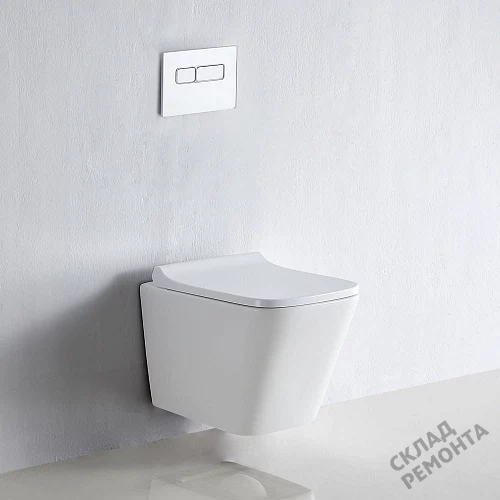 Фото Унитаз подвесной Calypso CS52UQ-TK ультратихий смыв купить в Якутске: цена, описание, фото. Интернет-магазин 3