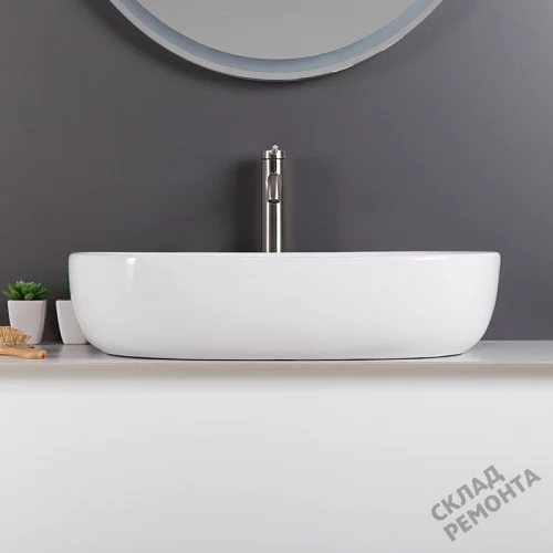 Фото Раковина накладная BelBagno BB1084 60 см купить в Якутске: цена, описание, фото. Интернет-магазин 3