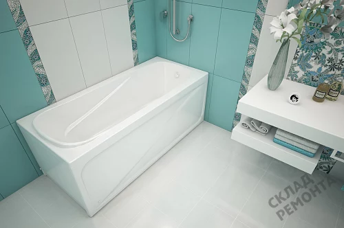 Фото Ванна акриловая Метакам Comfort 160*70  купить в Якутске: цена, описание, фото. Интернет-магазин 7