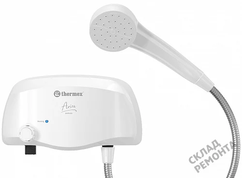 Фото Водонагреватель проточный Thermex Arion 3500 shower л. – купить в Якутске: цена, описание, фото. Интернет-магазин 3