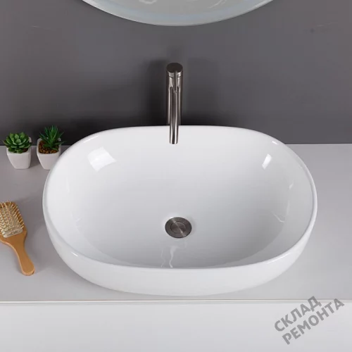 Фото Раковина накладная BelBagno BB1084 60 см купить в Якутске: цена, описание, фото. Интернет-магазин 5