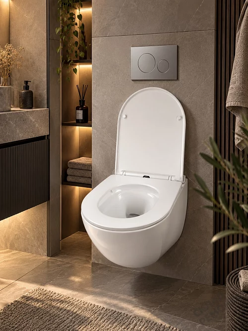Фото Унитаз подвесной Calypso CS46UQ-OKS-M ультратихий смыв купить в Якутске: цена, описание, фото. Интернет-магазин 1