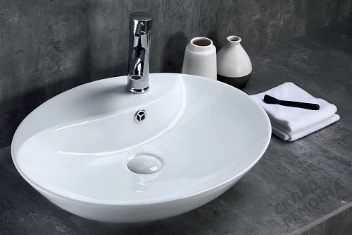 Фото Раковина накладная BelBagno BB1370 55.5 см купить в Якутске: цена, описание, фото. Интернет-магазин 4
