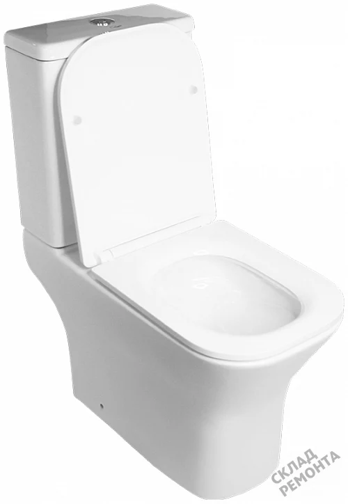 Фото Унитаз компакт напольный Calypso CS4852UQ-OK безободковый купить в Якутске: цена, описание, фото. Интернет-магазин 3
