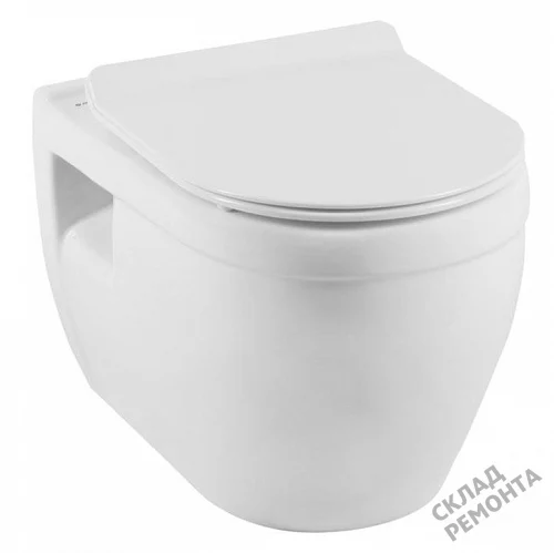 Фото Унитаз подвесной Aquanet Glide-W (210772) безободковый купить в Якутске: цена, описание, фото. Интернет-магазин 1