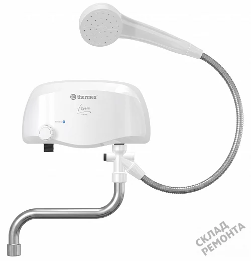 Фото Водонагреватель проточный Thermex Arion 3500 combi – купить в Якутске: цена, описание, фото. Интернет-магазин 2