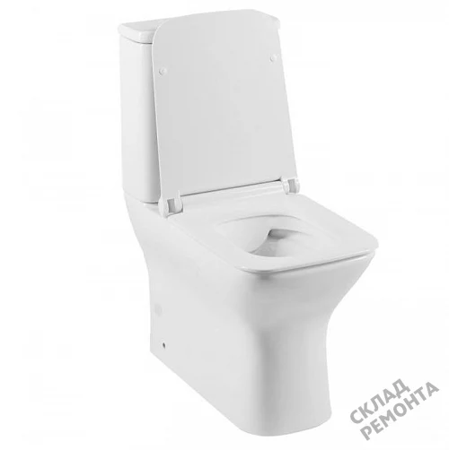 Фото Унитаз напольный Aquanet Cube-C 210759 безободковый купить в Якутске: цена, описание, фото. Интернет-магазин 6