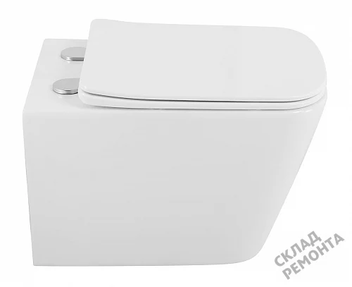 Фото Унитаз подвесной BelBagno Due 2.0 BB7107CHR/SC безободковый купить в Якутске: цена, описание, фото. Интернет-магазин 3