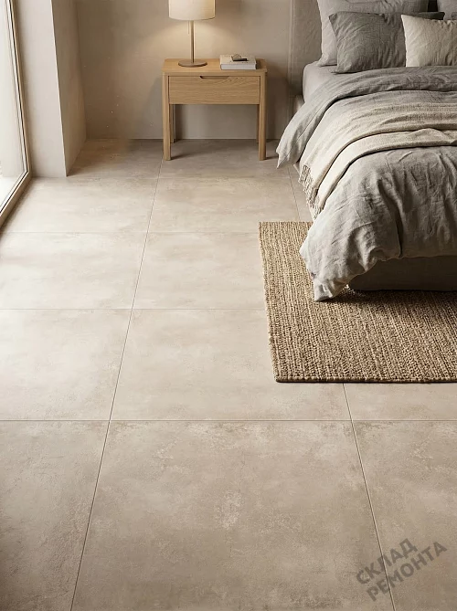 Фото Керамогранит матовый Alma Ceramica Тотем GFU6060TTM40R бежевый 600*600*9 – купить в Якутске: цена, описание, фото. Интернет-магазин 1