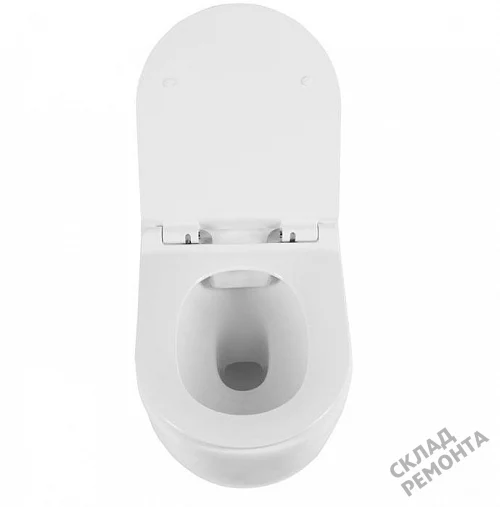 Фото Унитаз подвесной Aquanet Glide-W (210772) безободковый купить в Якутске: цена, описание, фото. Интернет-магазин 5