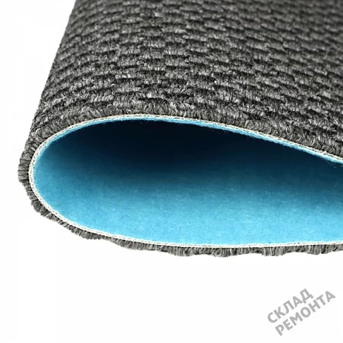Фото Ковролин Urggazcarpet Платан 10276 Black черный – купить в Якутске: цена, описание, фото. Интернет-магазин 3