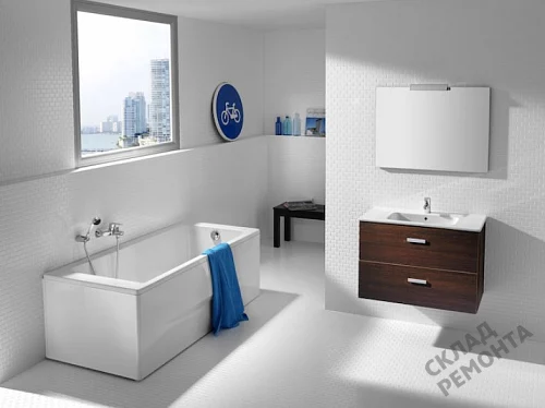 Фото Ванна акриловая Roca Easy ZRU9302899 170*75  купить в Якутске: цена, описание, фото. Интернет-магазин 2