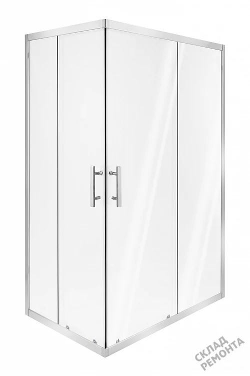 Фото Душевой уголок LUXMARE LXM02-120-CH стекло 6 мм 120*80 купить в Якутске: цена, описание, фото. Интернет-магазин 9