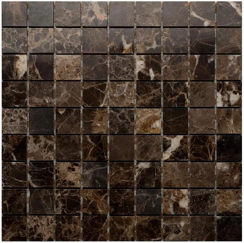 Фото Мозаика Orro Эмперадор темный полированный 30 30,5*30,5 – купить в Якутске: цена, описание, фото. Интернет-магазин 1