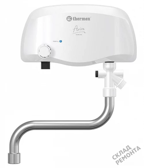 Фото Водонагреватель проточный Thermex Arion 3500 combi – купить в Якутске: цена, описание, фото. Интернет-магазин 4