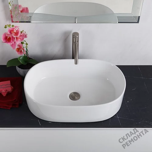 Фото Раковина накладная BelBagno BB1048 55 см купить в Якутске: цена, описание, фото. Интернет-магазин 3