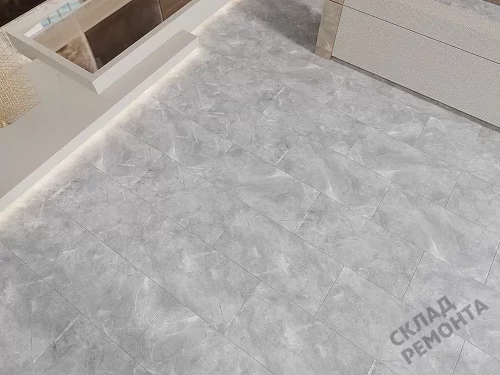 Фото Керамогранит матовый Steppe Ceramics Pulpis Grey серый 600*1200*10 – купить в Якутске: цена, описание, фото. Интернет-магазин 5
