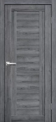 Дверь FlyDoors Лайт Дорс L24 дуб стоунвуд, микрофлекс, без стекла