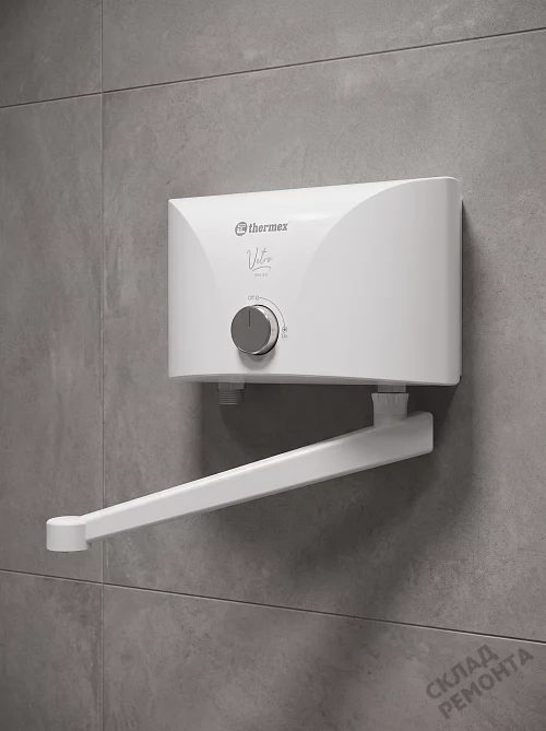 Фото Водонагреватель проточный Thermex Vetro 5500 tap – купить в Якутске: цена, описание, фото. Интернет-магазин 1
