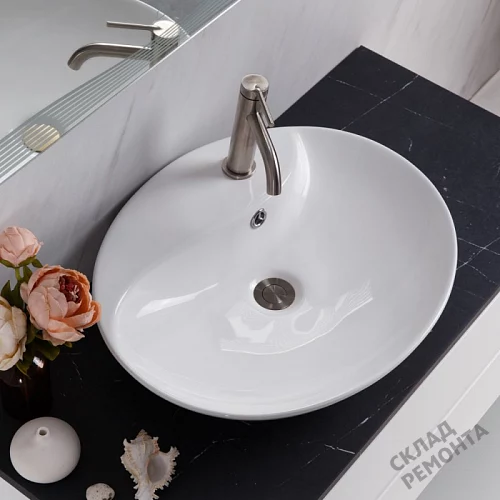 Фото Раковина накладная BelBagno BB1370 55.5 см купить в Якутске: цена, описание, фото. Интернет-магазин 7