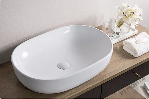 Фото Раковина накладная BelBagno BB1084 60 см купить в Якутске: цена, описание, фото. Интернет-магазин 4